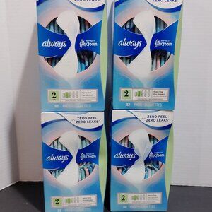 4 pack Always Infinity FlexFoam Pads for Women -# 2 - Super Absorbency Unscented